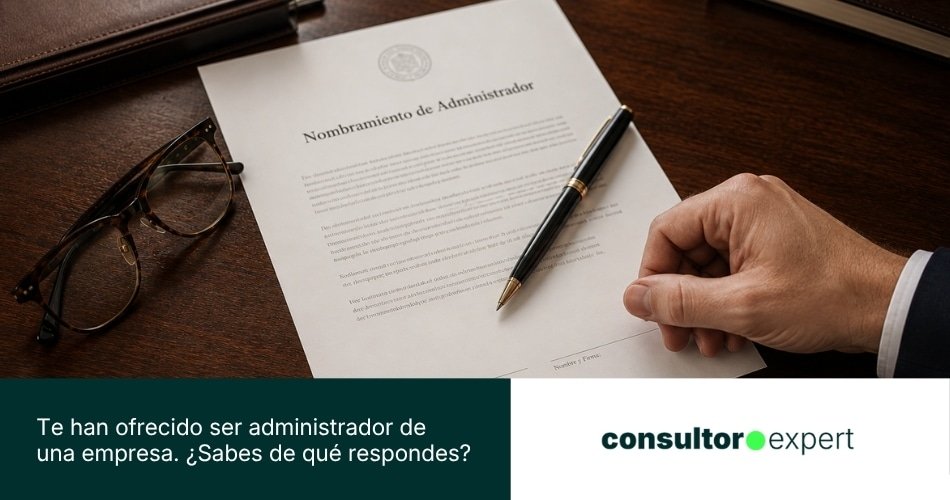 persona firmando documento ante notario administrador de empresa